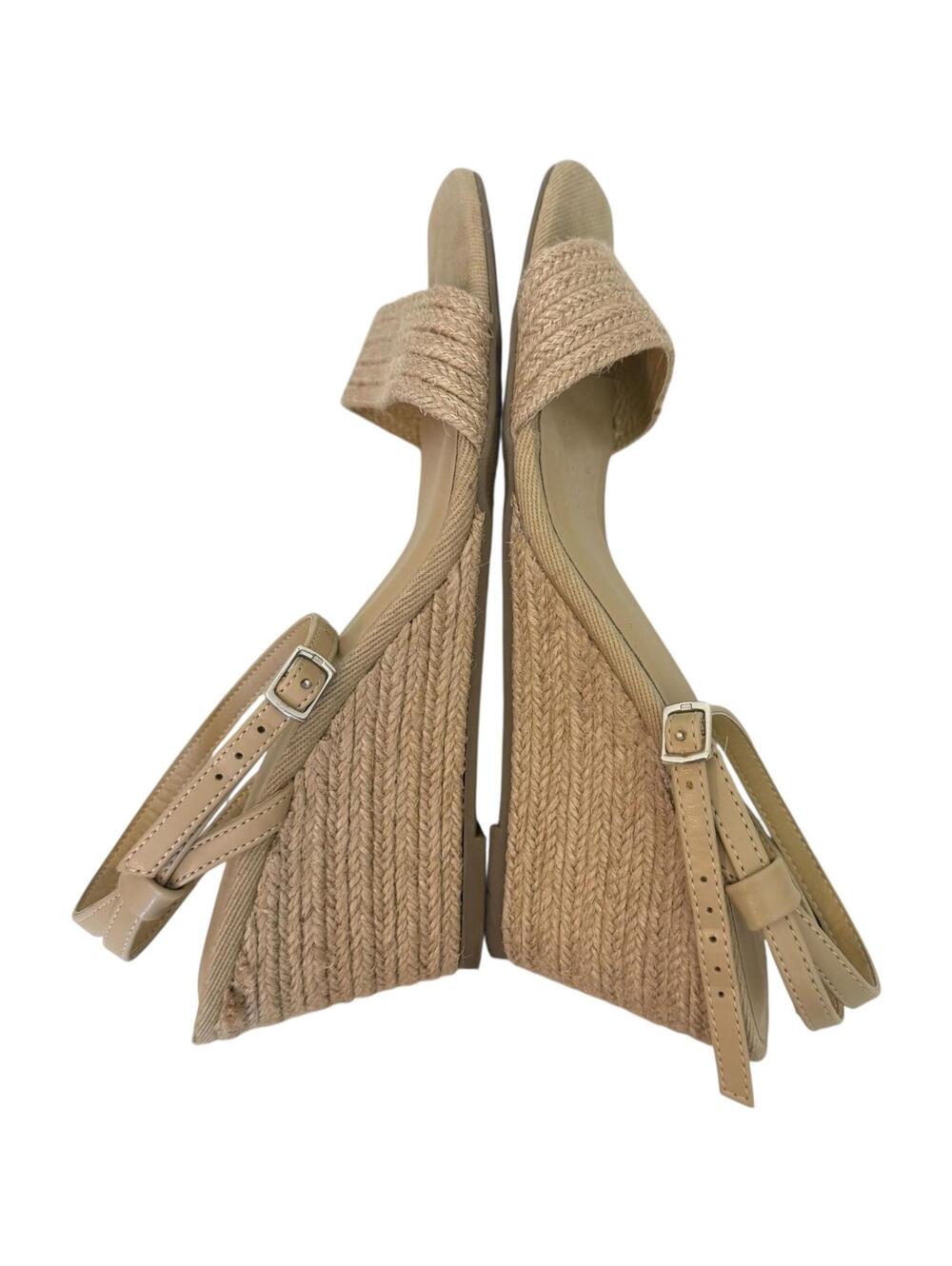 Joie Women's 8.5 Square Toe Wedge Block Heel Sandals - Picture 7 of 9